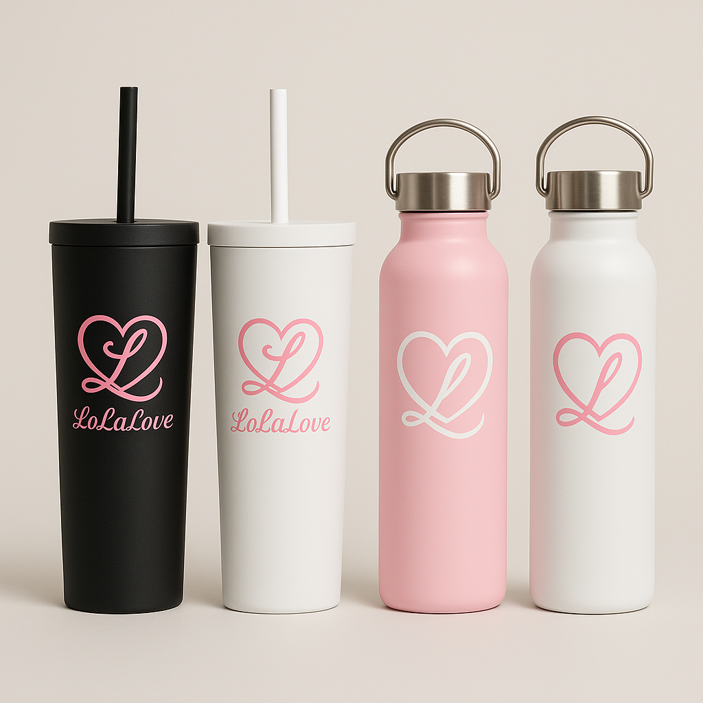 🌸 LoLaLove Tumblers and Water Bottles — MMXXV Collection